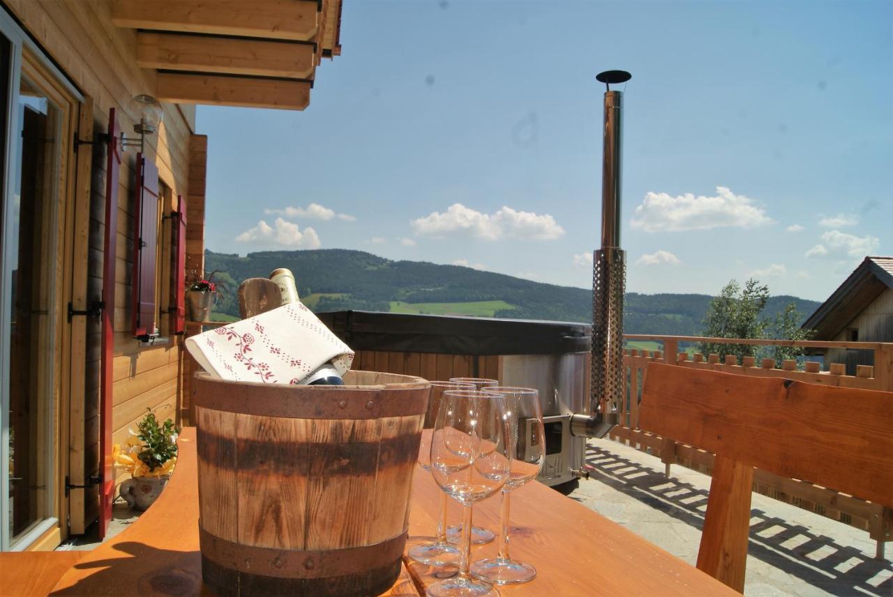 Bergchalet Am Waldrand - Pool, Sauna & Kamin Pöllauberg Dış mekan fotoğraf